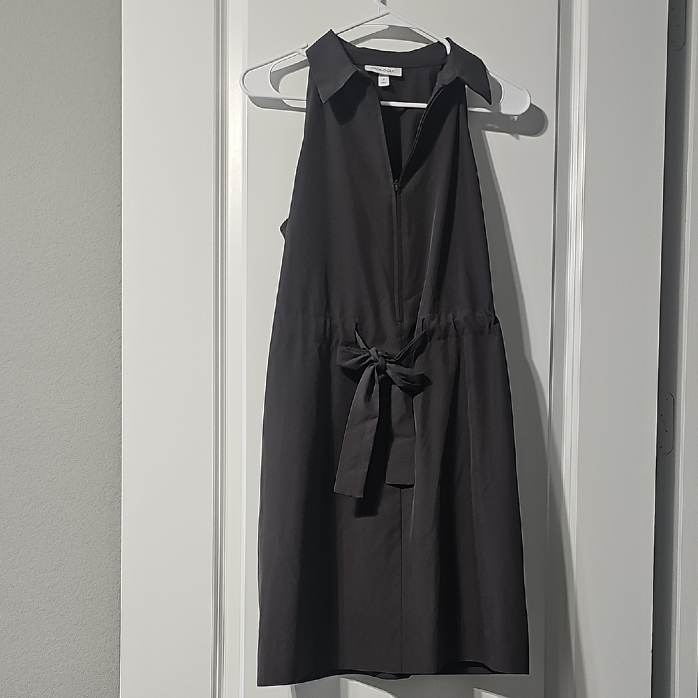 Prologue Collared Sleeveless Dress